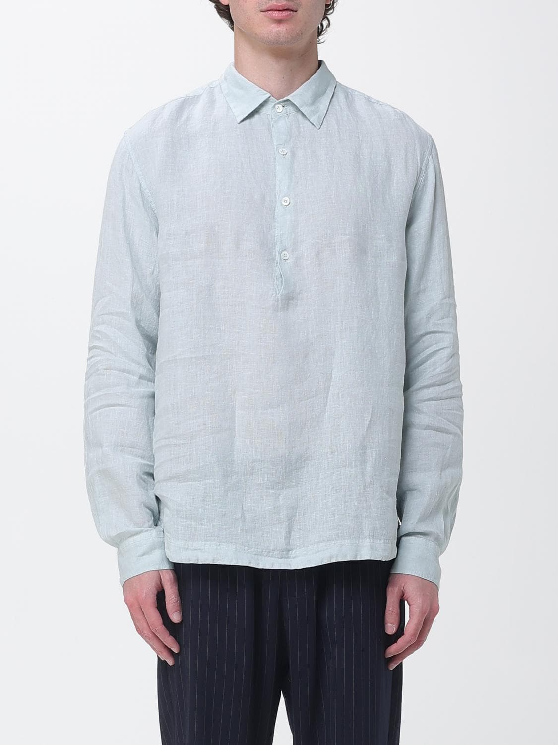 Barena Shirt Men color Sky