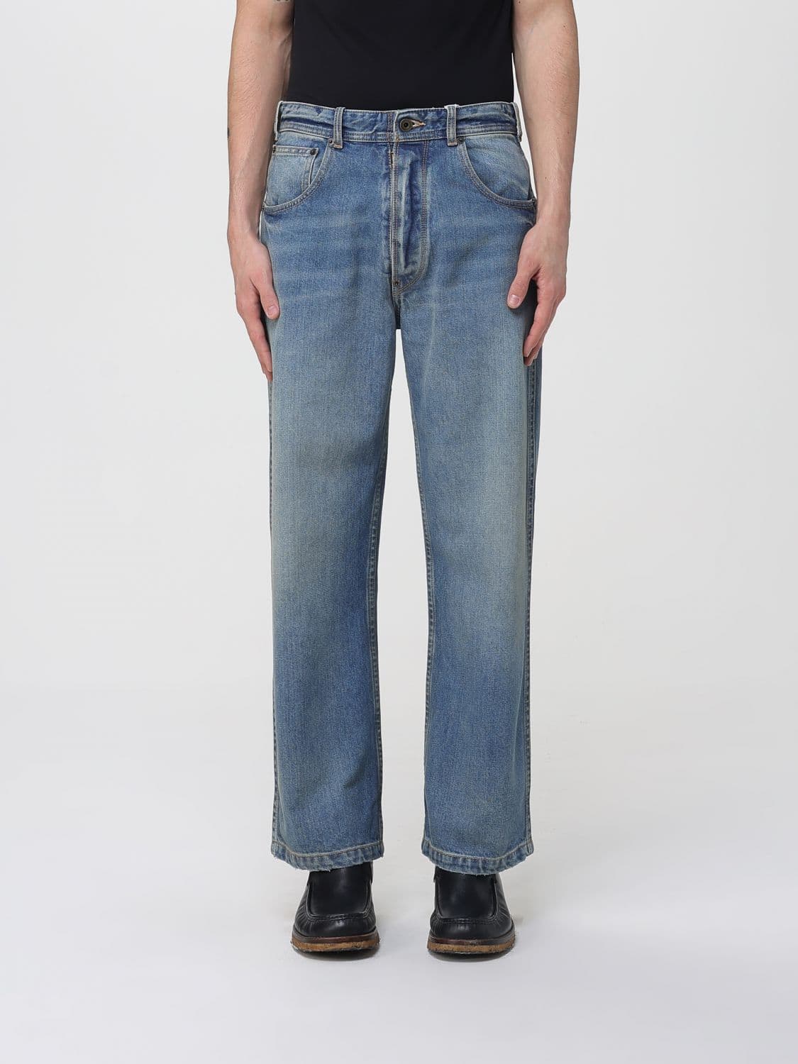 Maison Margiela Jeans Men color Denim