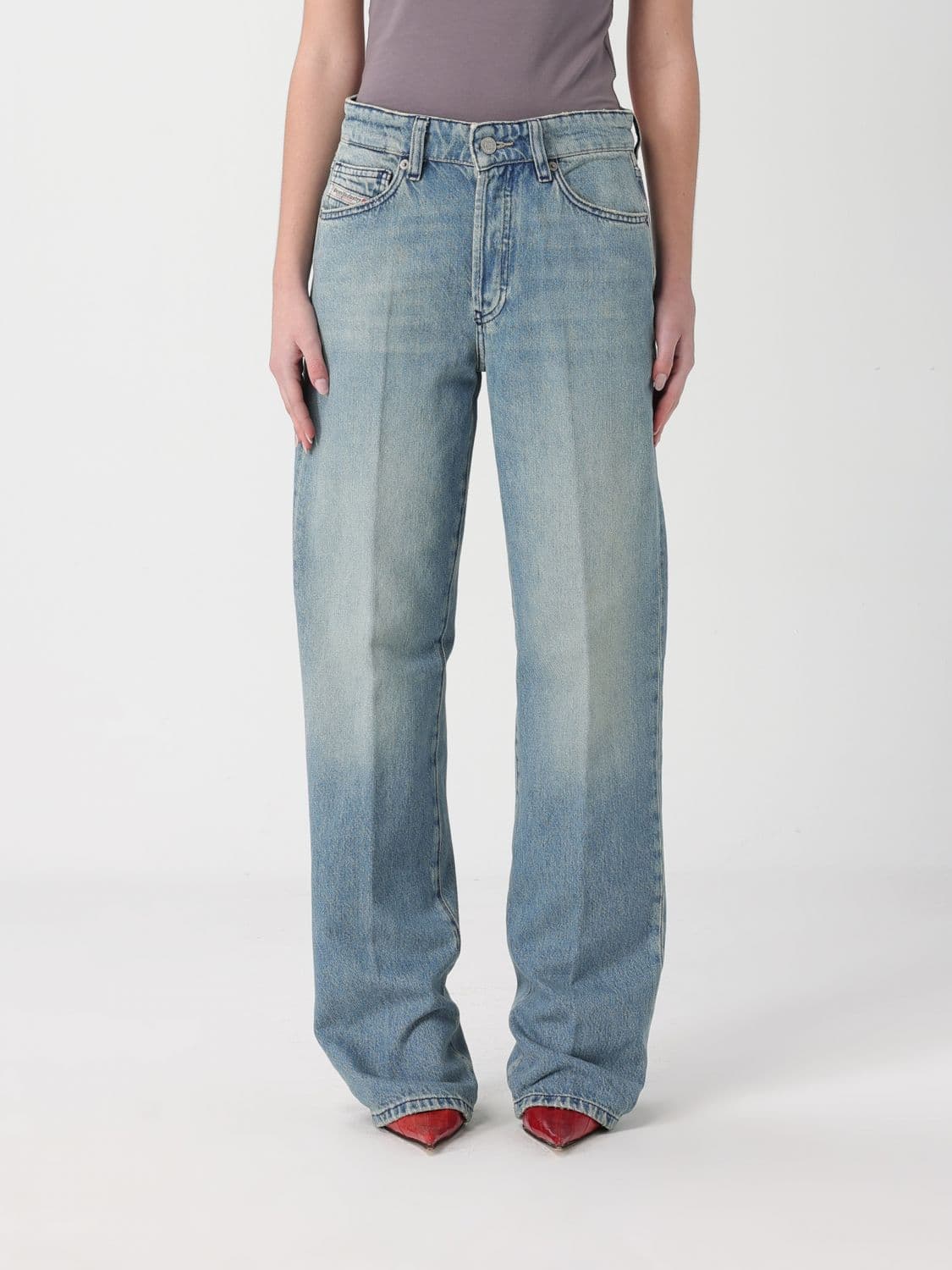Diesel Jeans Woman color Denim