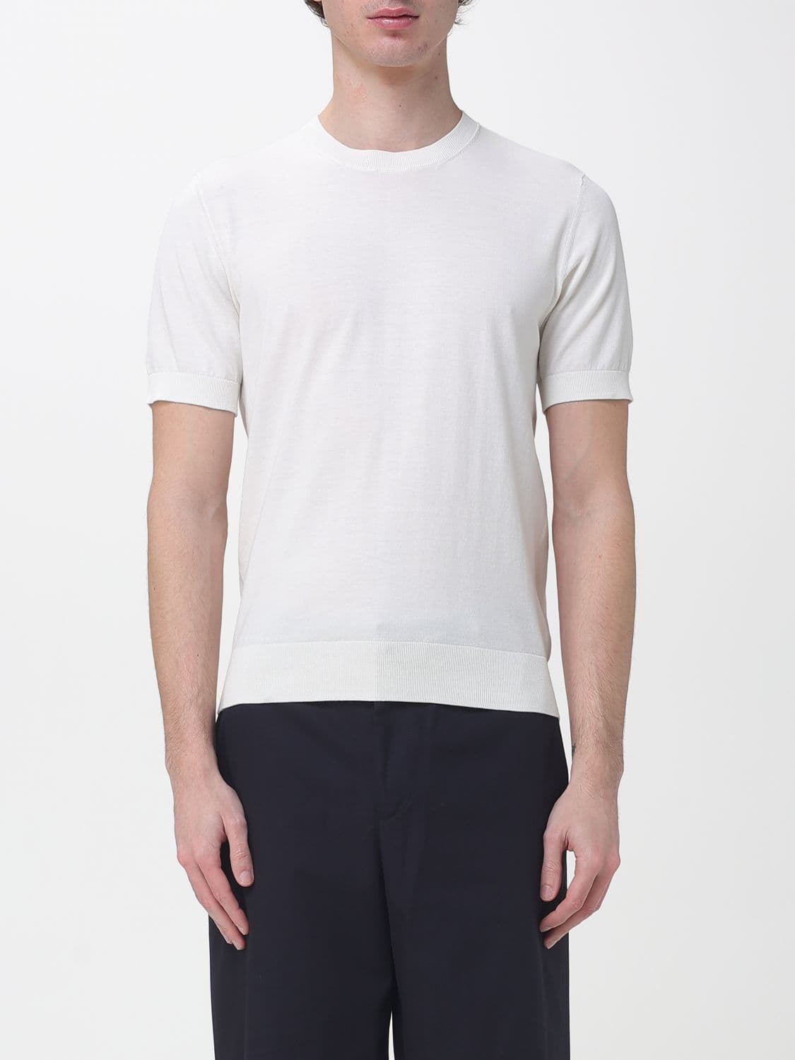 Paolo Pecora Sweater Men color Yellow Cream