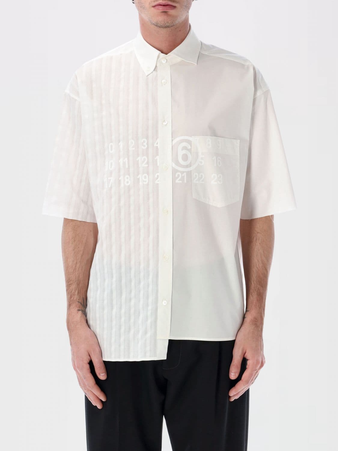 Mm6 Maison Margiela Shirt Men color White