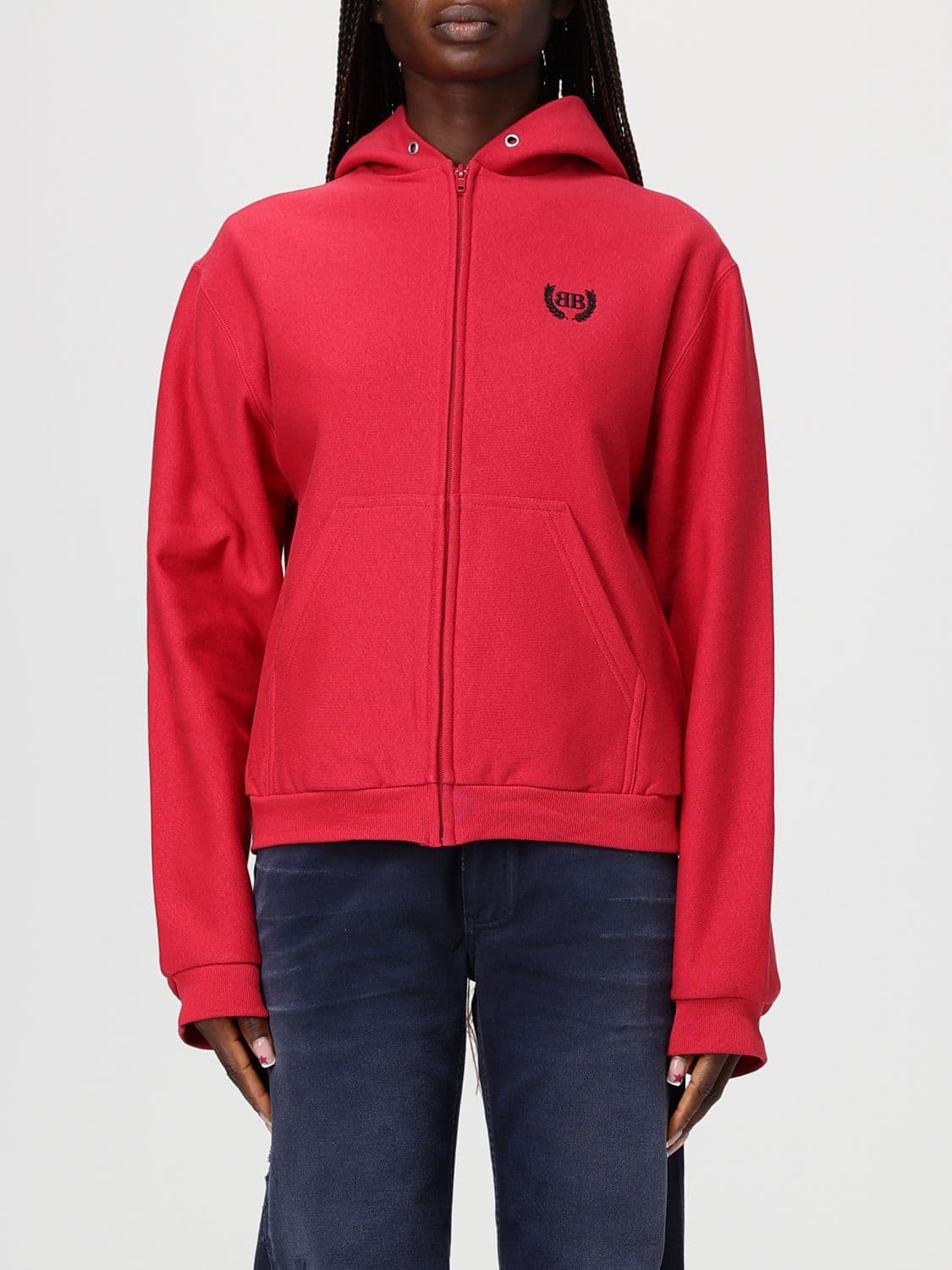 Balenciaga Sweatshirt Woman color Red