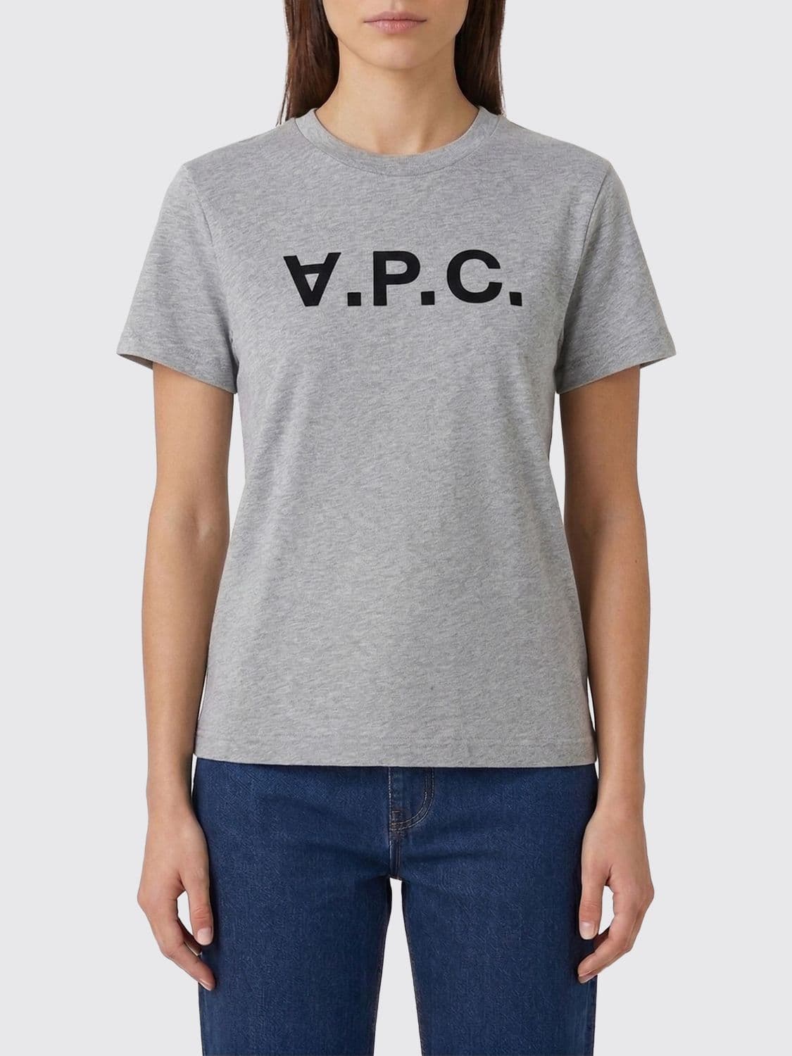 A.p.c. A. P.C. T-Shirt Woman color Grey
