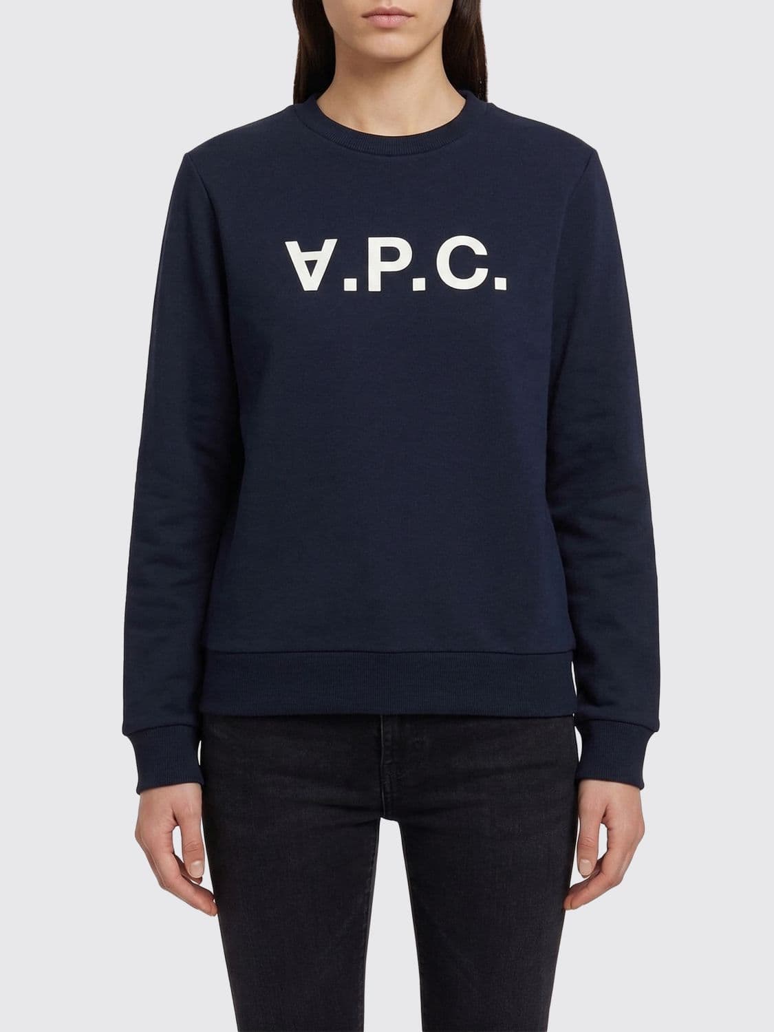 A.p.c. A. P.C. Sweatshirt Woman color Blue