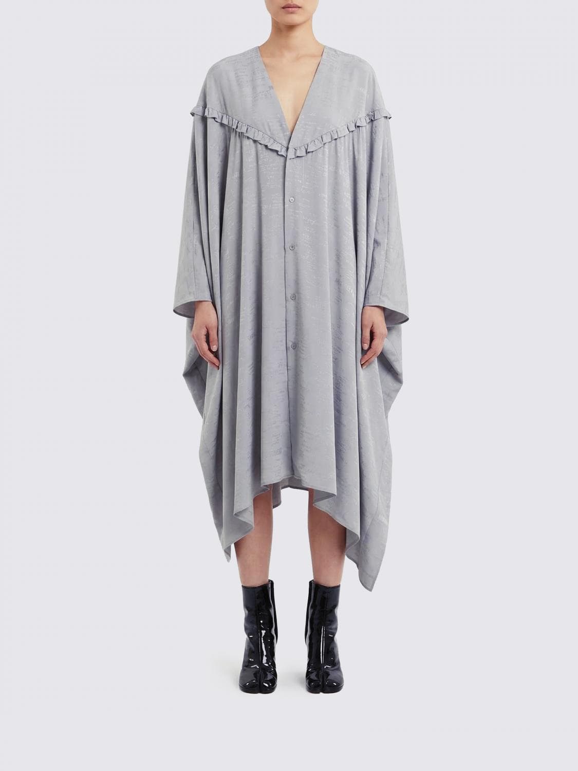 Mm6 Maison Margiela Dress Woman color Grey