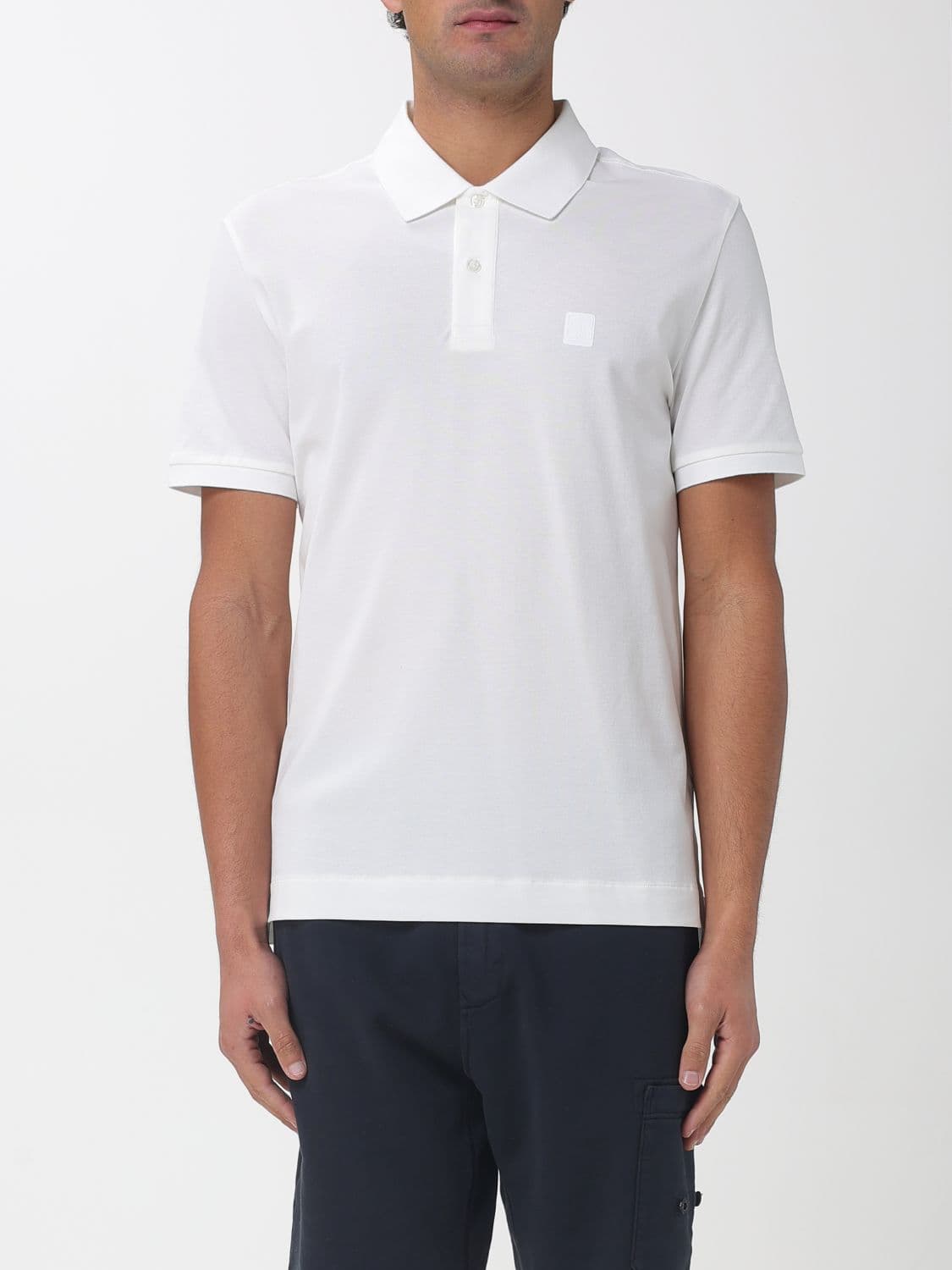 C.p. Company C. P. COMPANY Polo Shirt Men color White