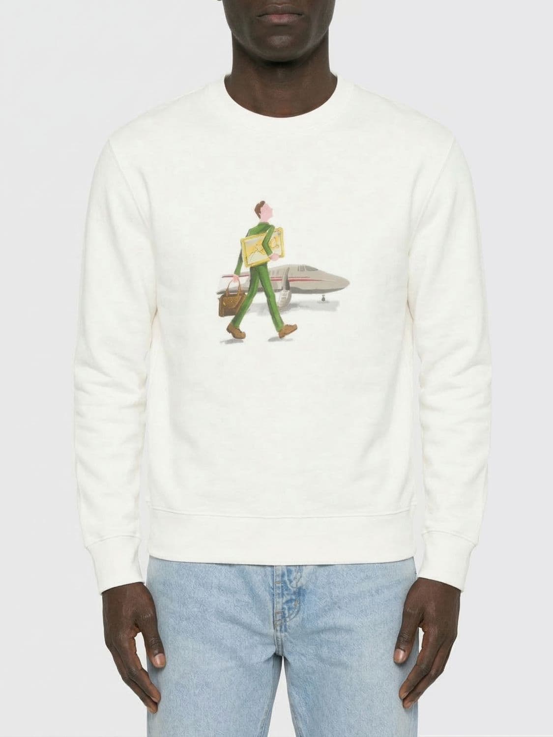 Drôle De Monsieur Sweatshirt Men color White