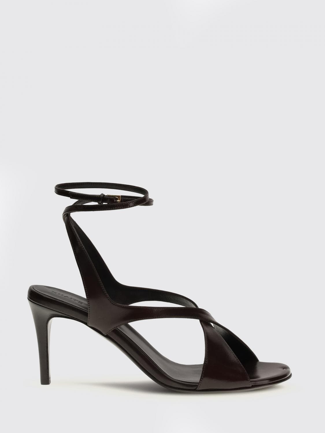 Khaite Heeled Sandal Woman color Brown