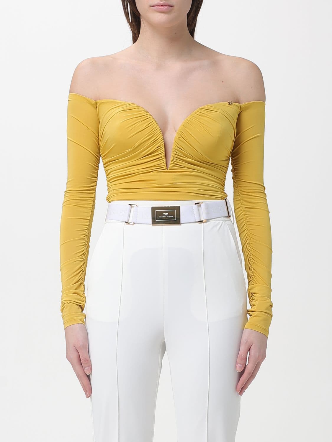 Elisabetta Franchi Light Crepe Jersey Body