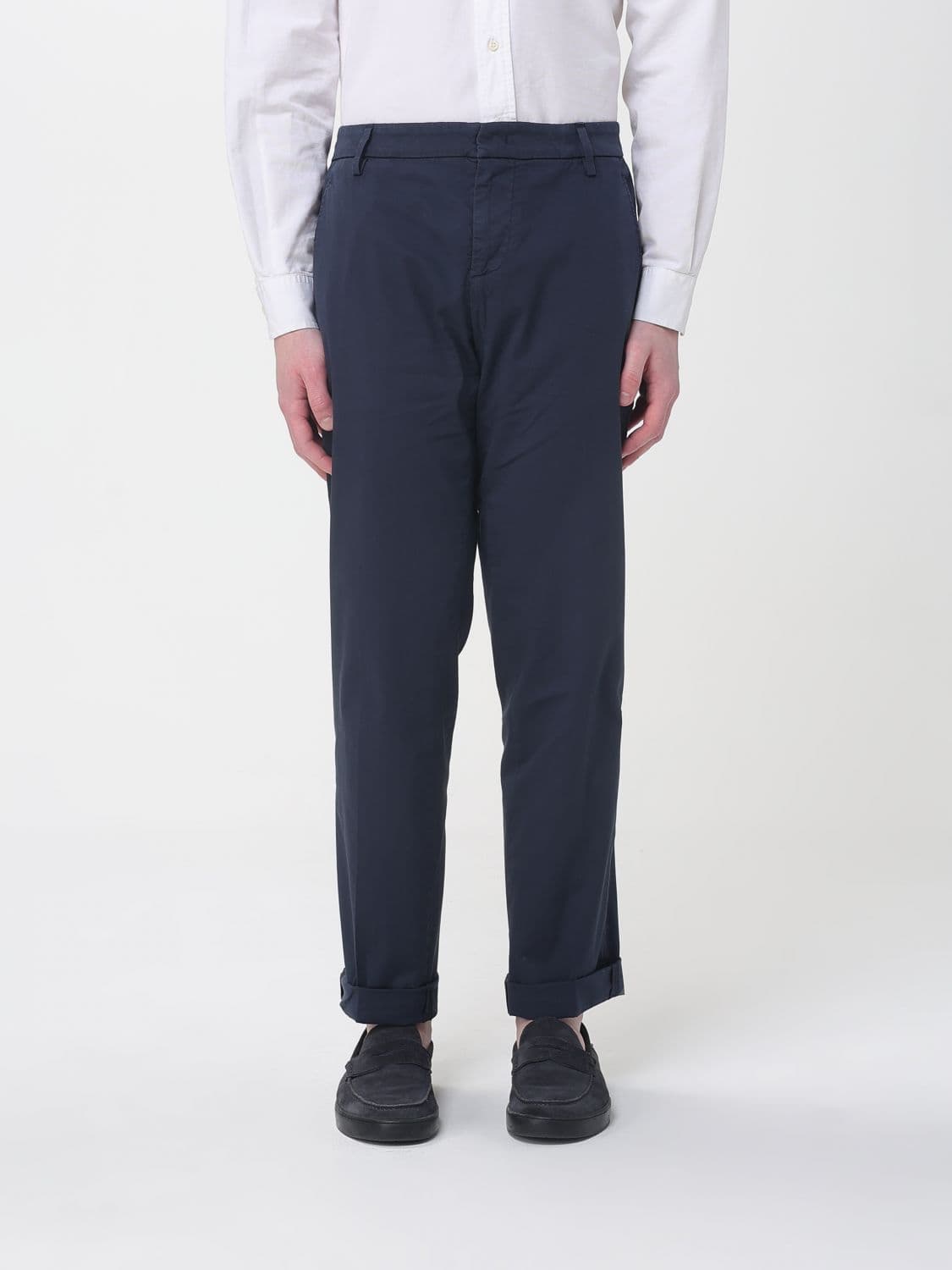 Dondup Stretch Cotton Chino Trousers