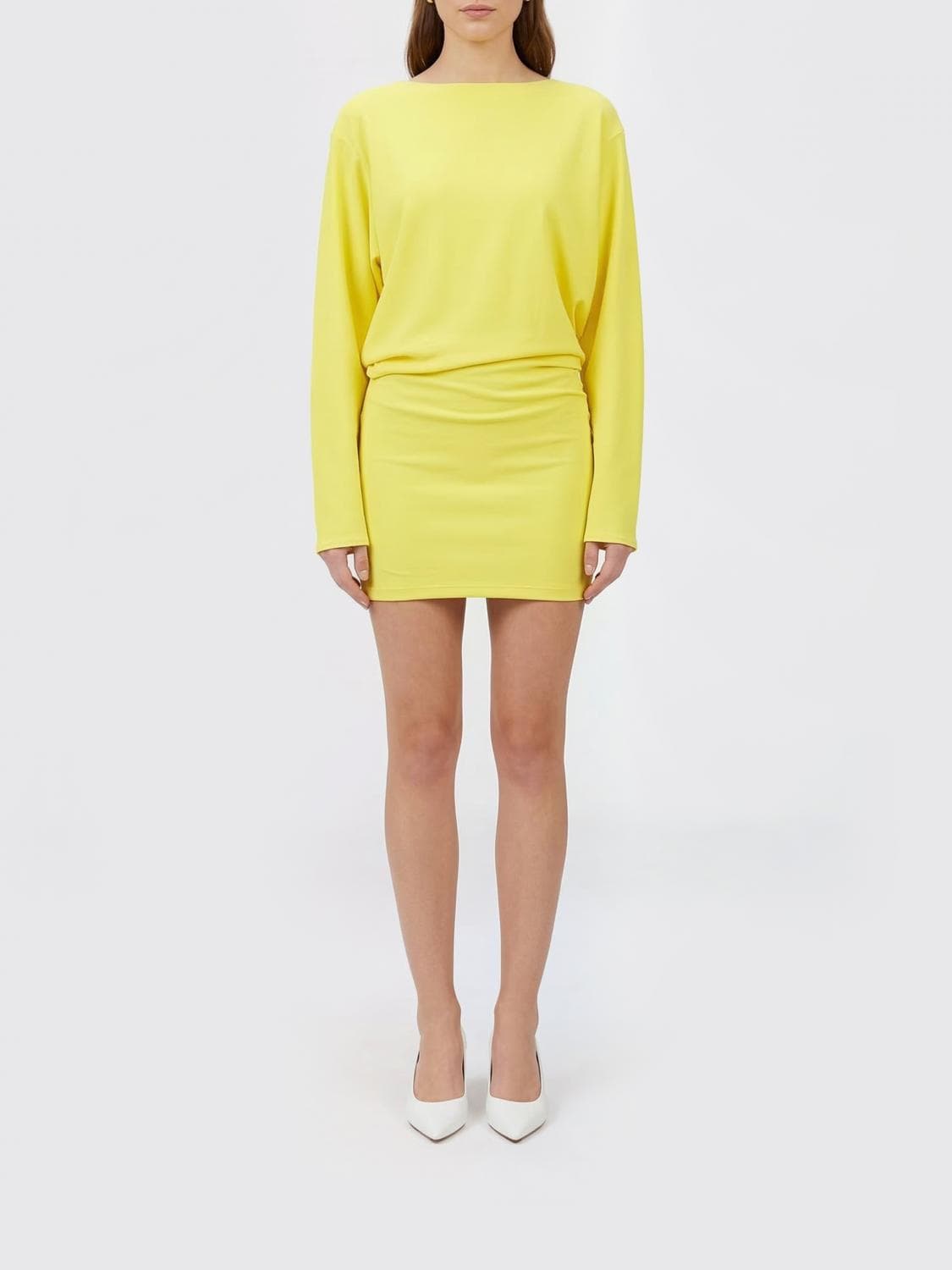 Jacquemus Mistral Mini Dress in Stretch Jersey
