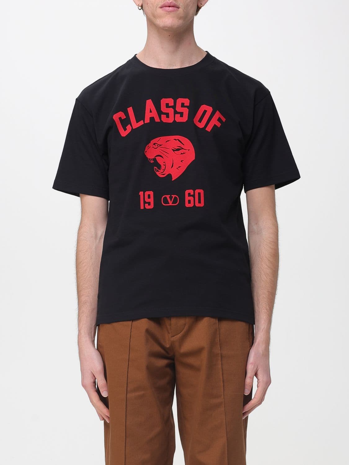 Valentino Cotton T-shirt with Logo