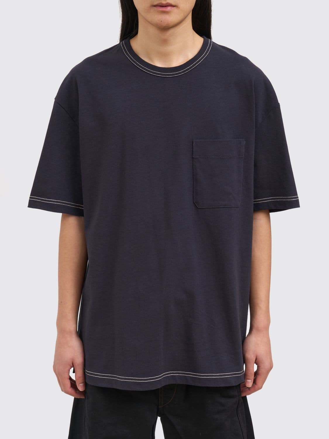 Lemaire Cotton and Linen T-shirt