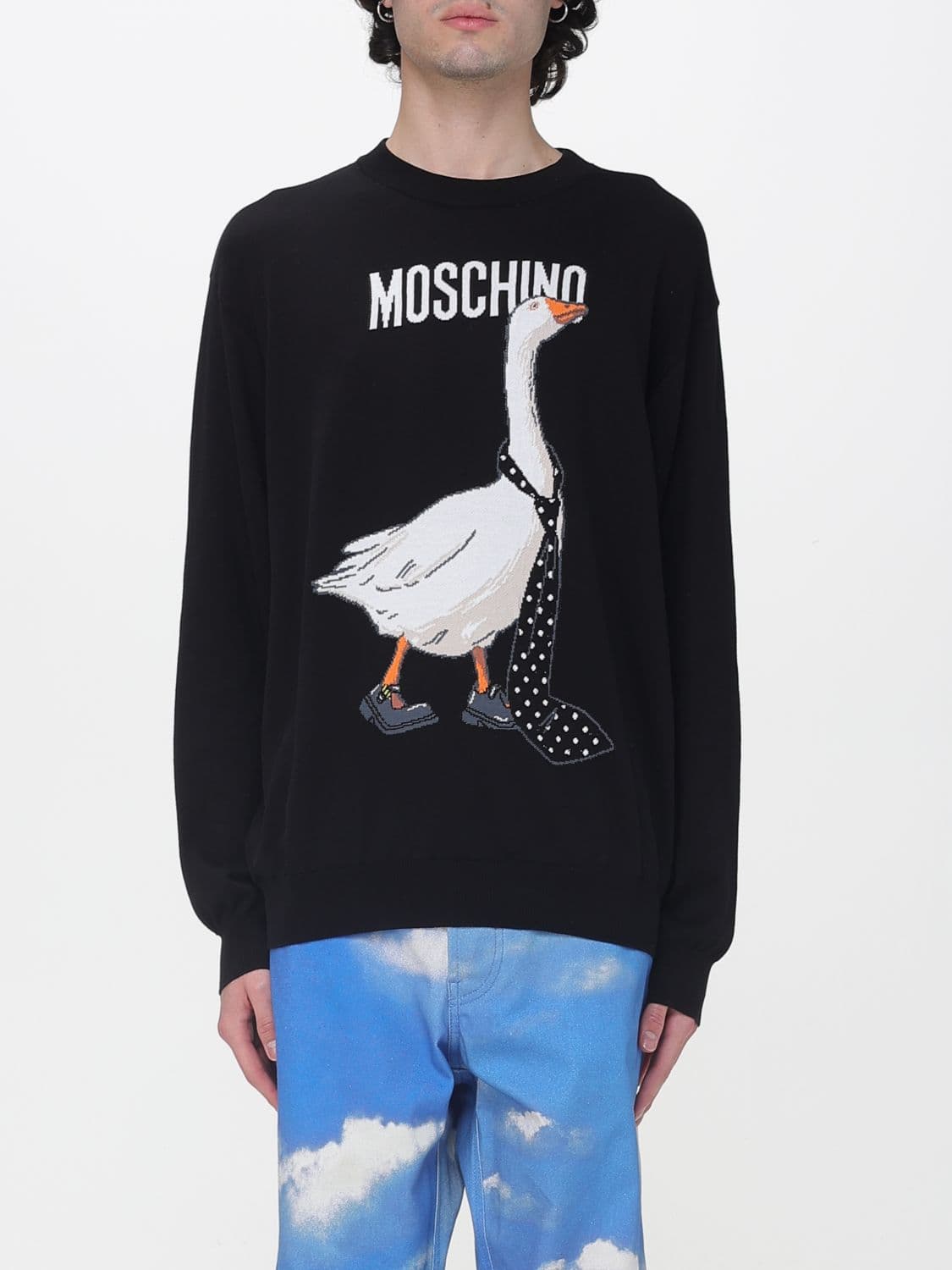 Moschino Couture Cotton Knit Top