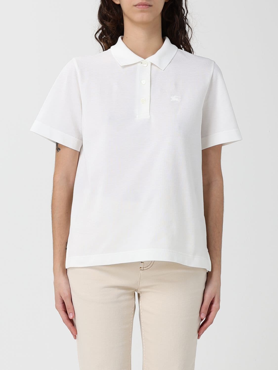 Burberry Basic Cotton Polo Shirt · L