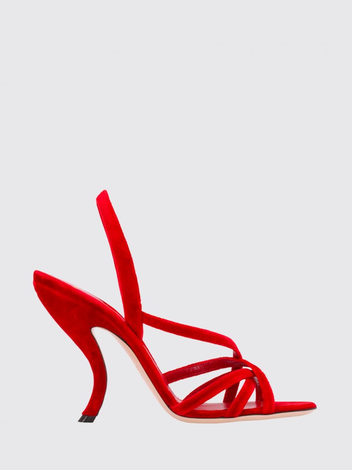 Valentino Garavani Fetishique Velvet Sandal · 38