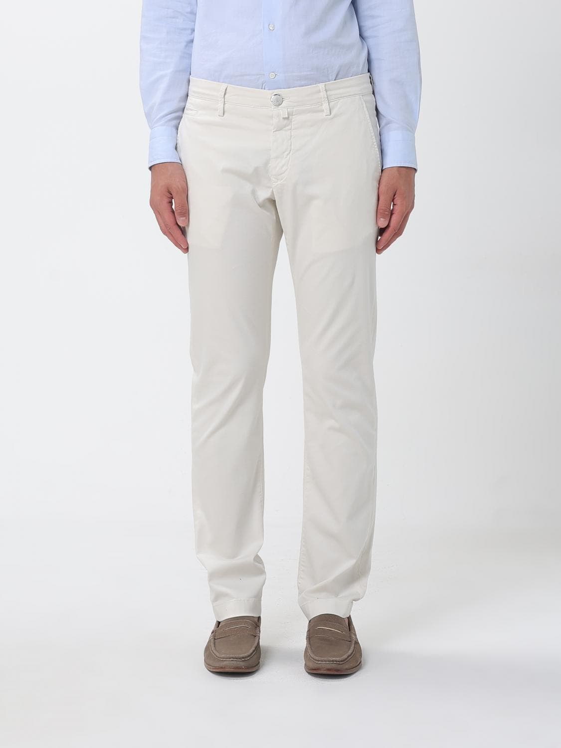 Jacob Cohen Chino Trousers in Stretch Cotton