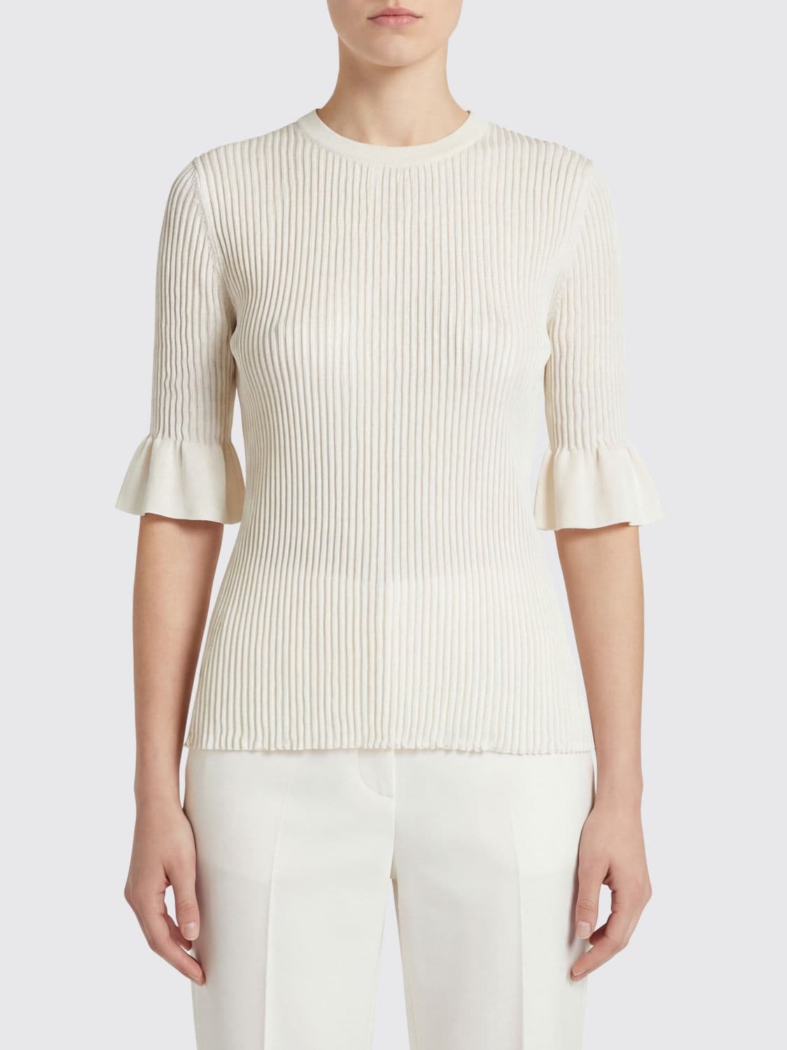 Jil Sander Ribbed Viscose Knit