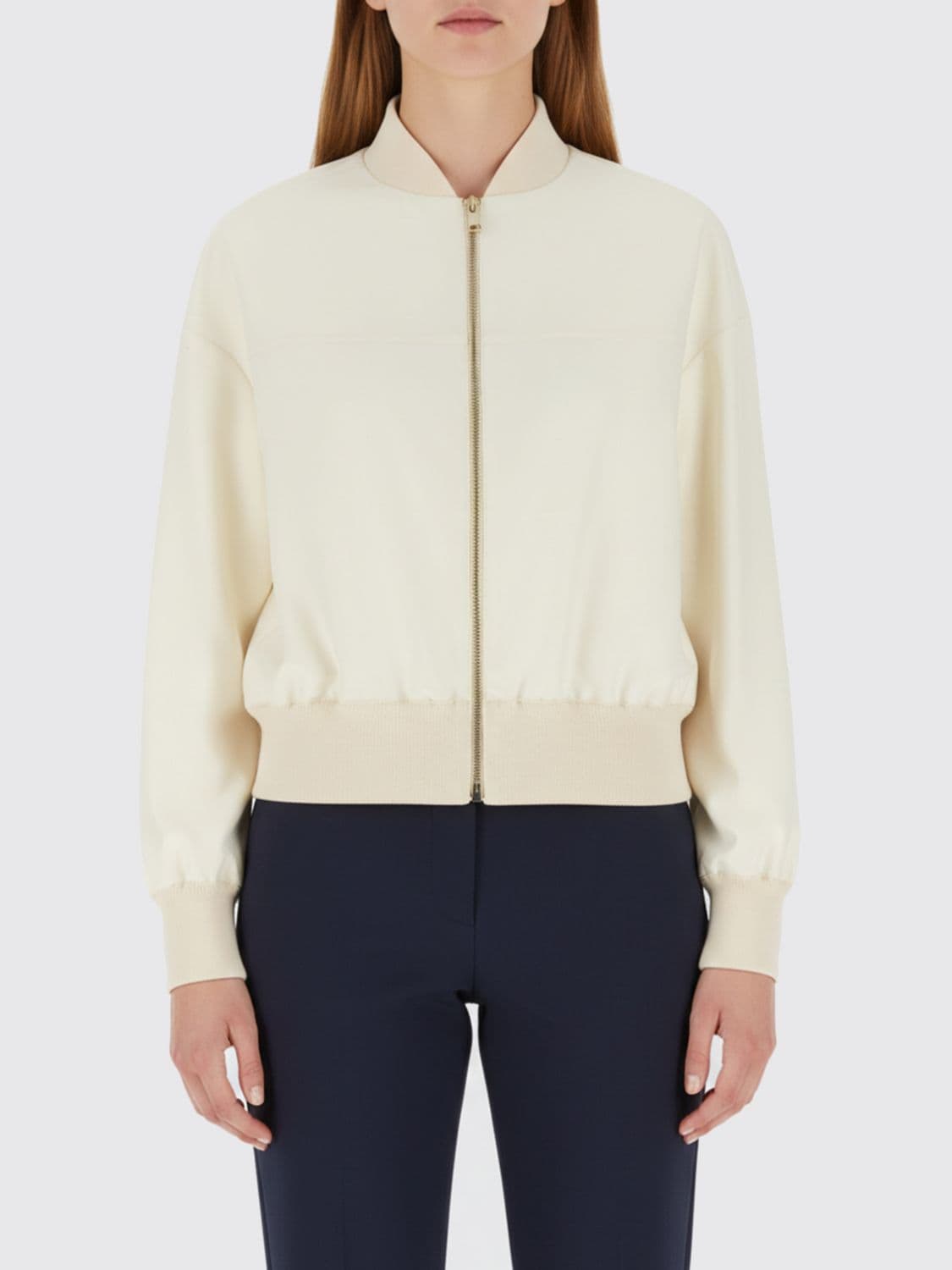 Fabiana Filippi Viscose Bomber Jacket