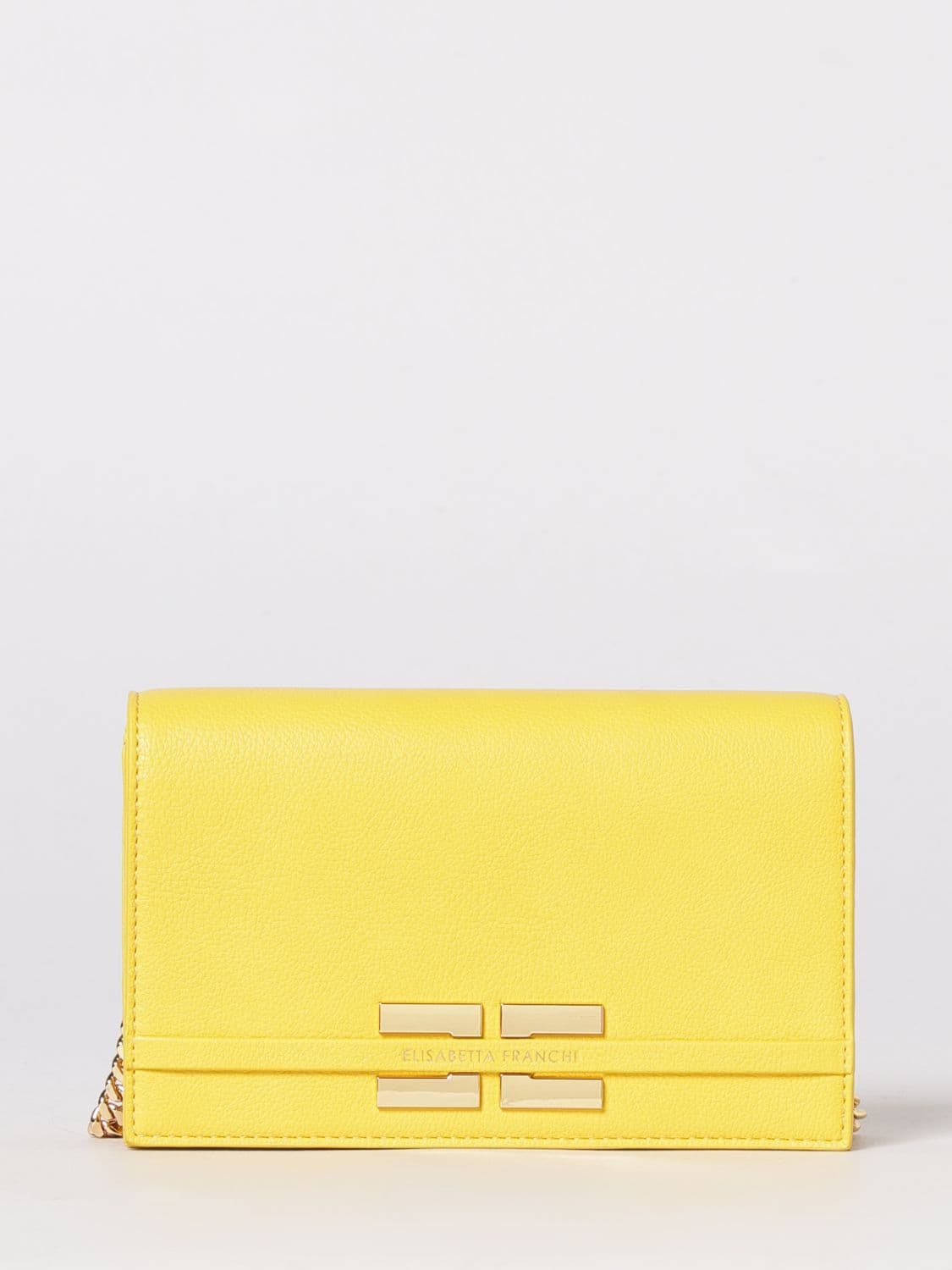 Elisabetta Franchi Grained Faux Leather Bag
