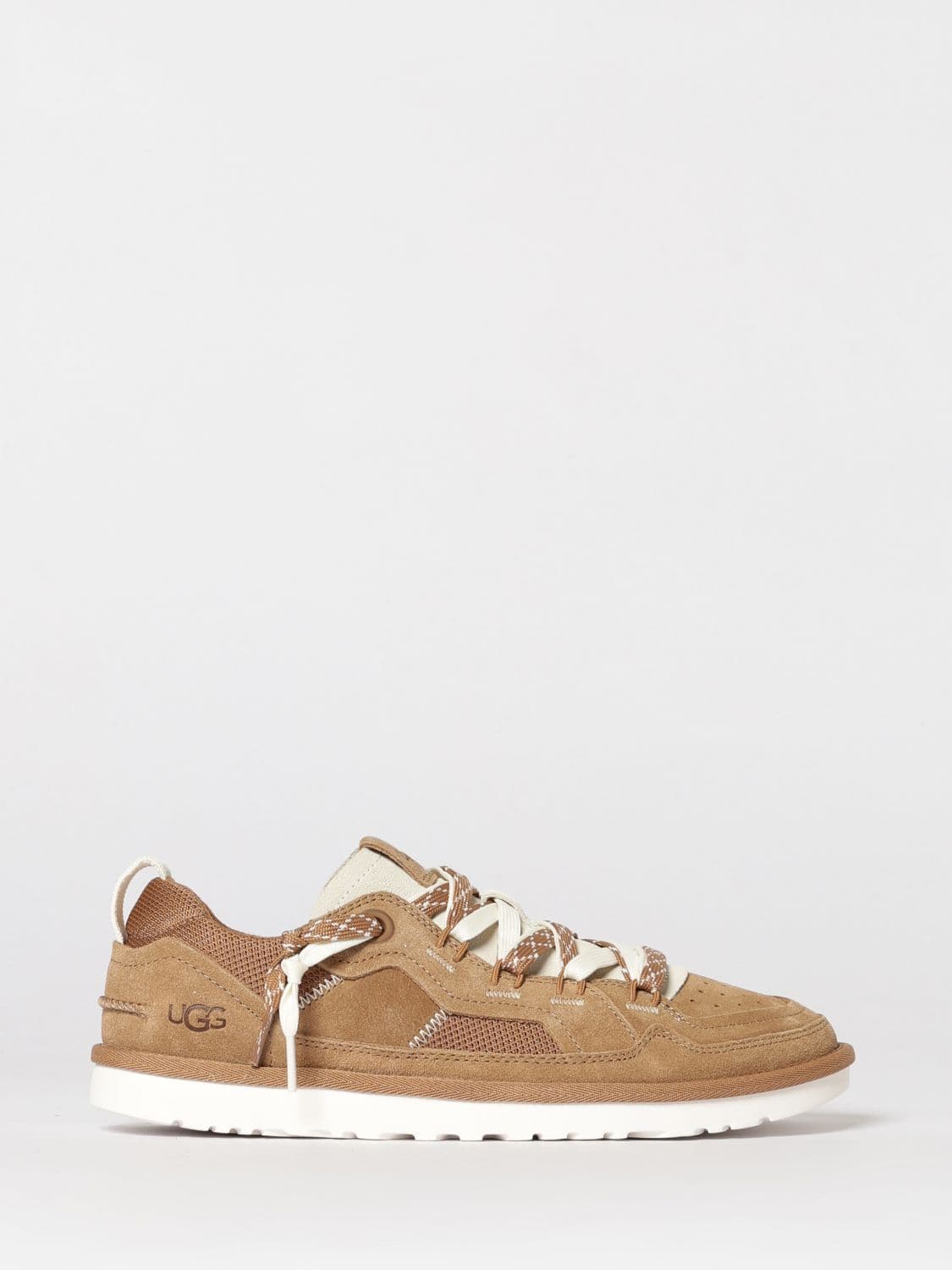 Ugg M Minimel Suede and Mesh Sneakers