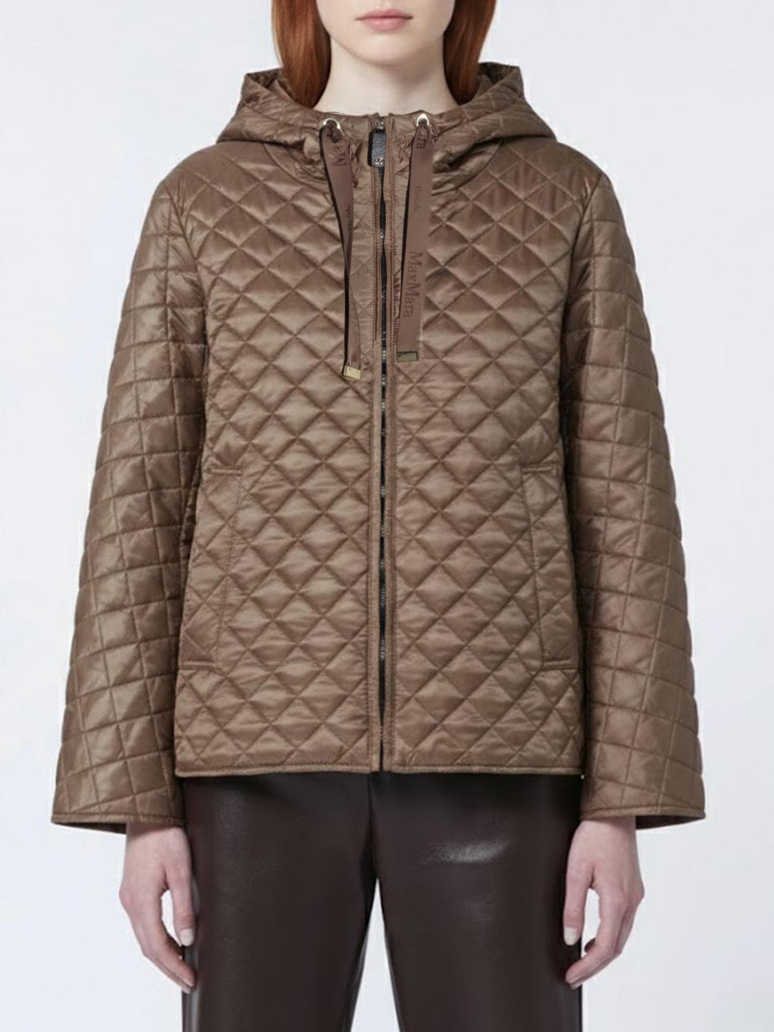 Max Mara The Cube Hooded Quilted Jacket