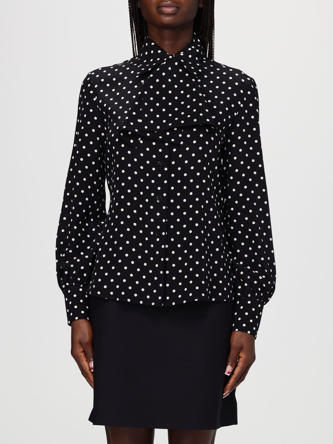 Valentino Silk Polka Dot Shirt