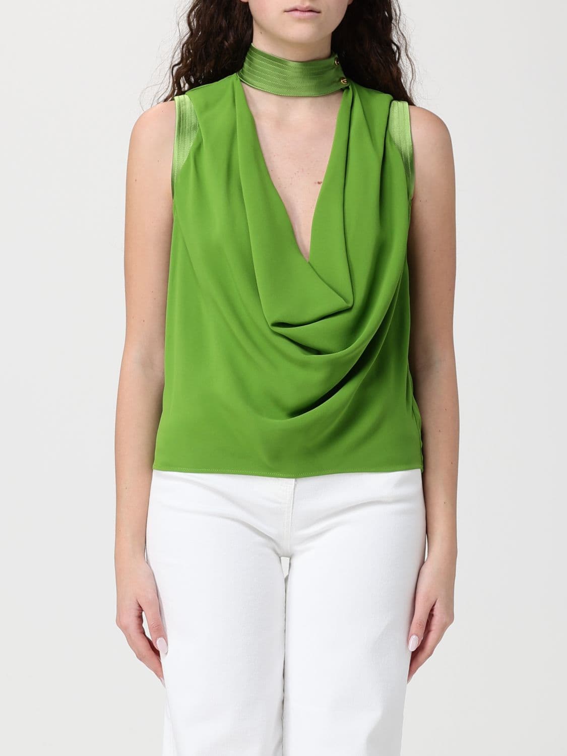 Elisabetta Franchi Viscose Top · 46
