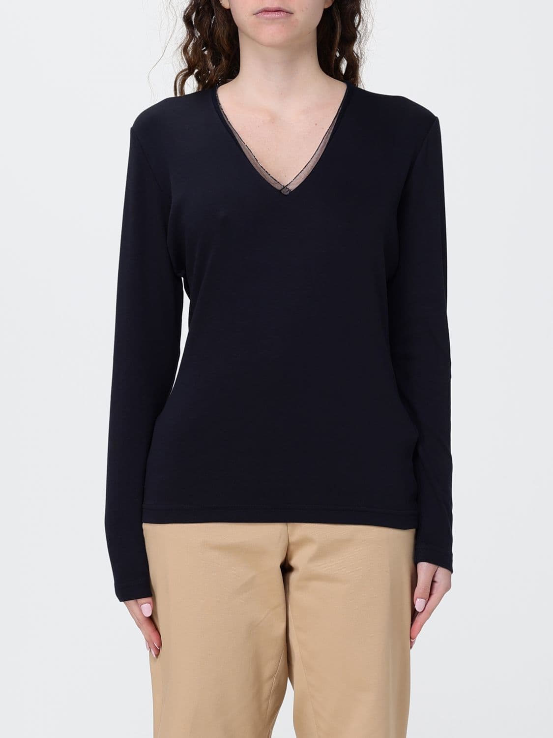 Fabiana Filippi Cotton V-Neck Knit