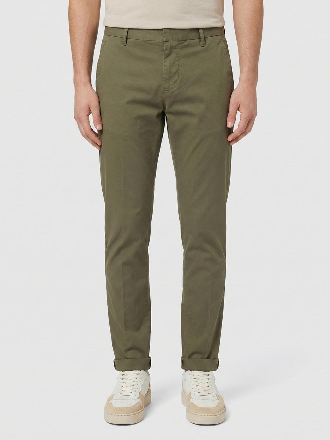 Dondup Gabardine Chino Trousers