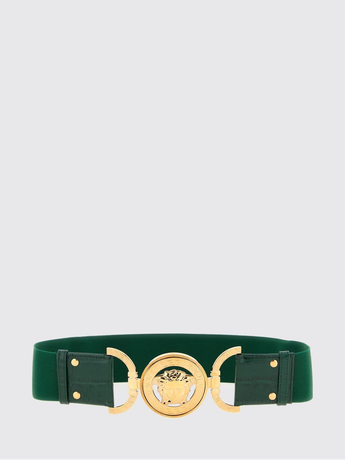 Versace Medusa Calf Leather Belt · S