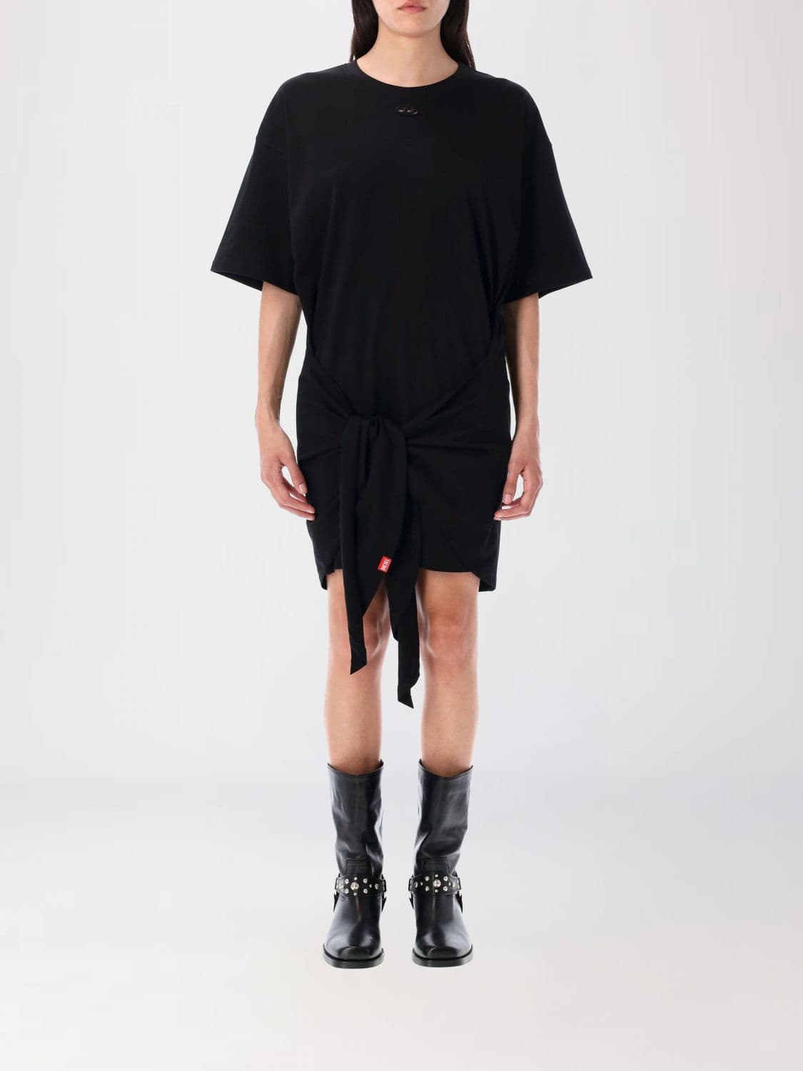 Diesel D-Eivor Cotton T-Shirt Dress
