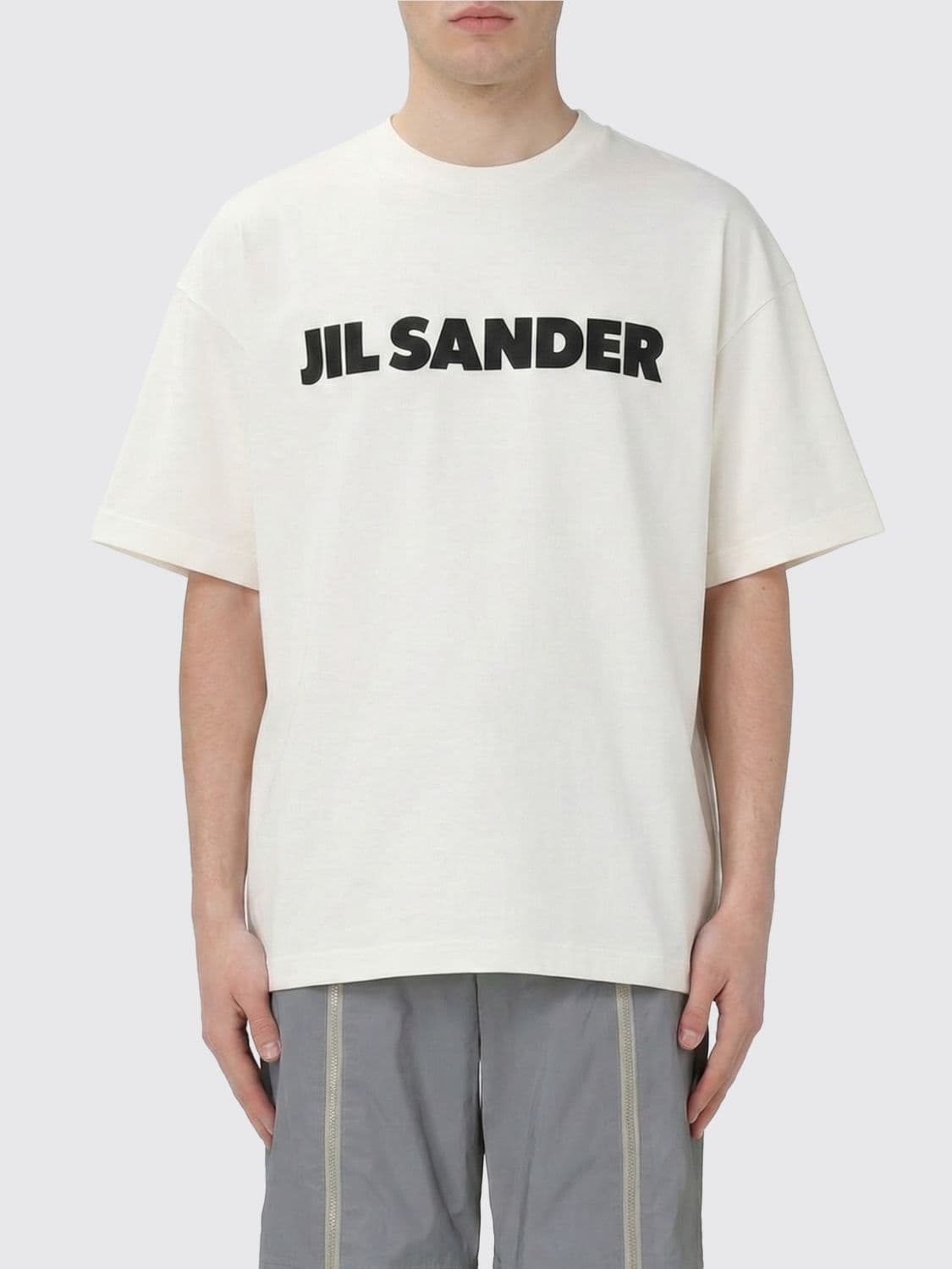 Jil Sander Cotton T-Shirt with Logo