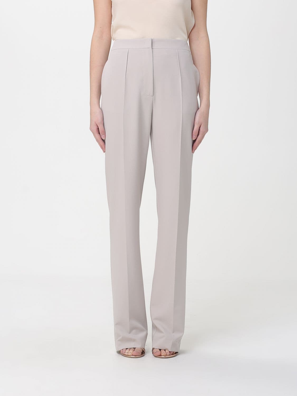 Patrizia Pepe Crêpe Slim Fit Trousers