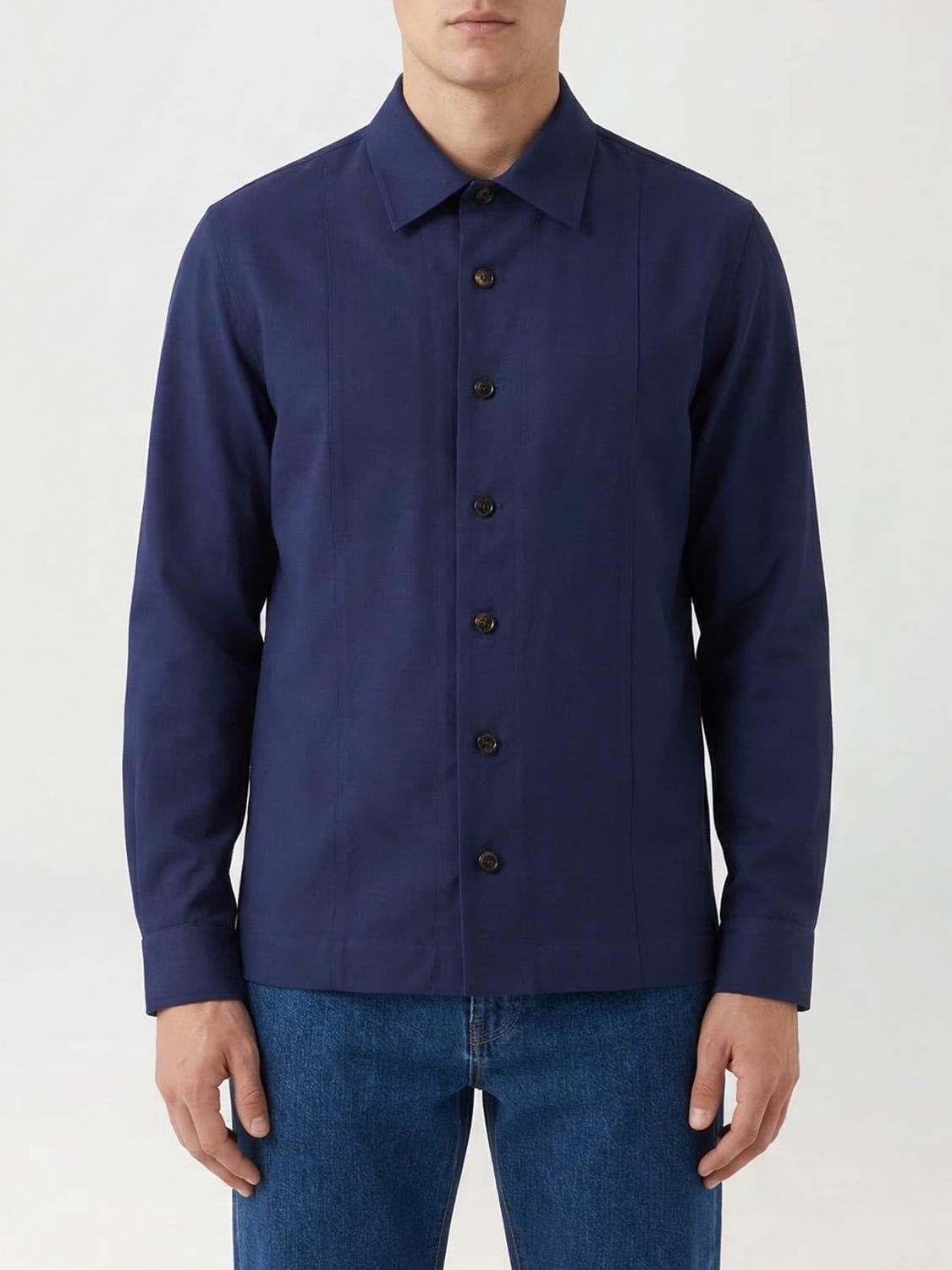 Brunello Cucinelli Linen Casual Shirt · S