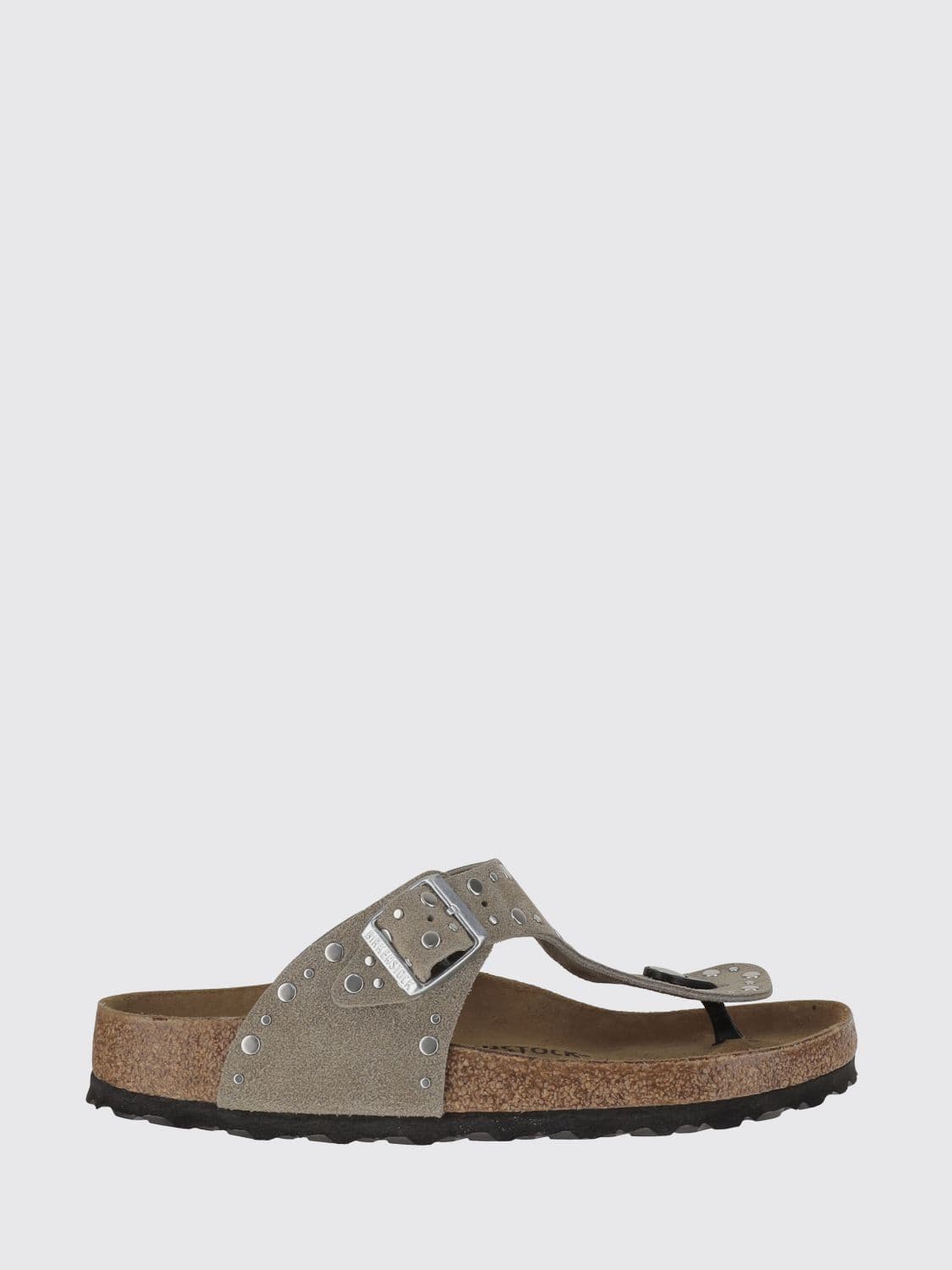 Birkenstock Gizeh Rivet Suede Sandal with Studs
