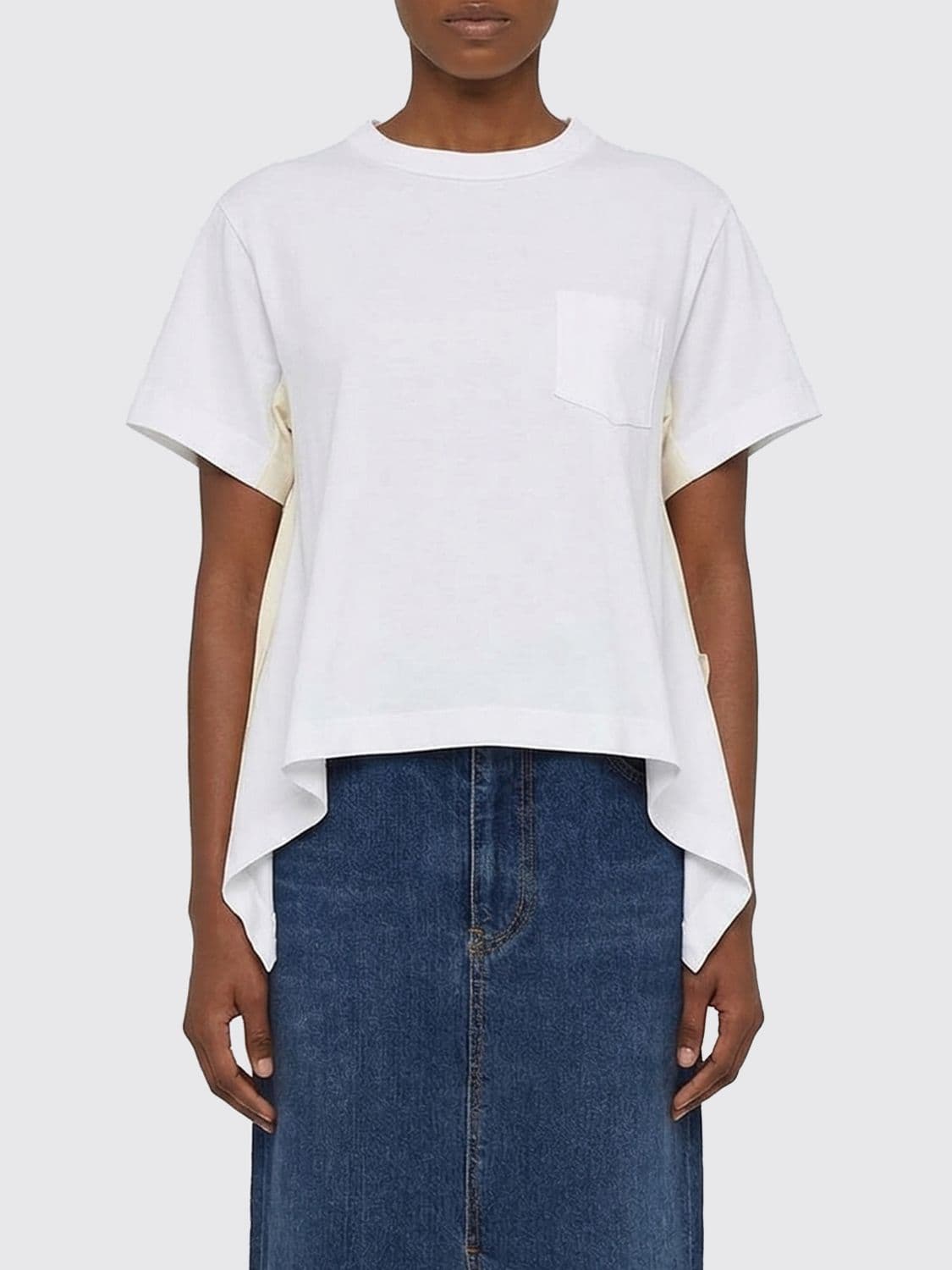 Sacai Cotton T-Shirts