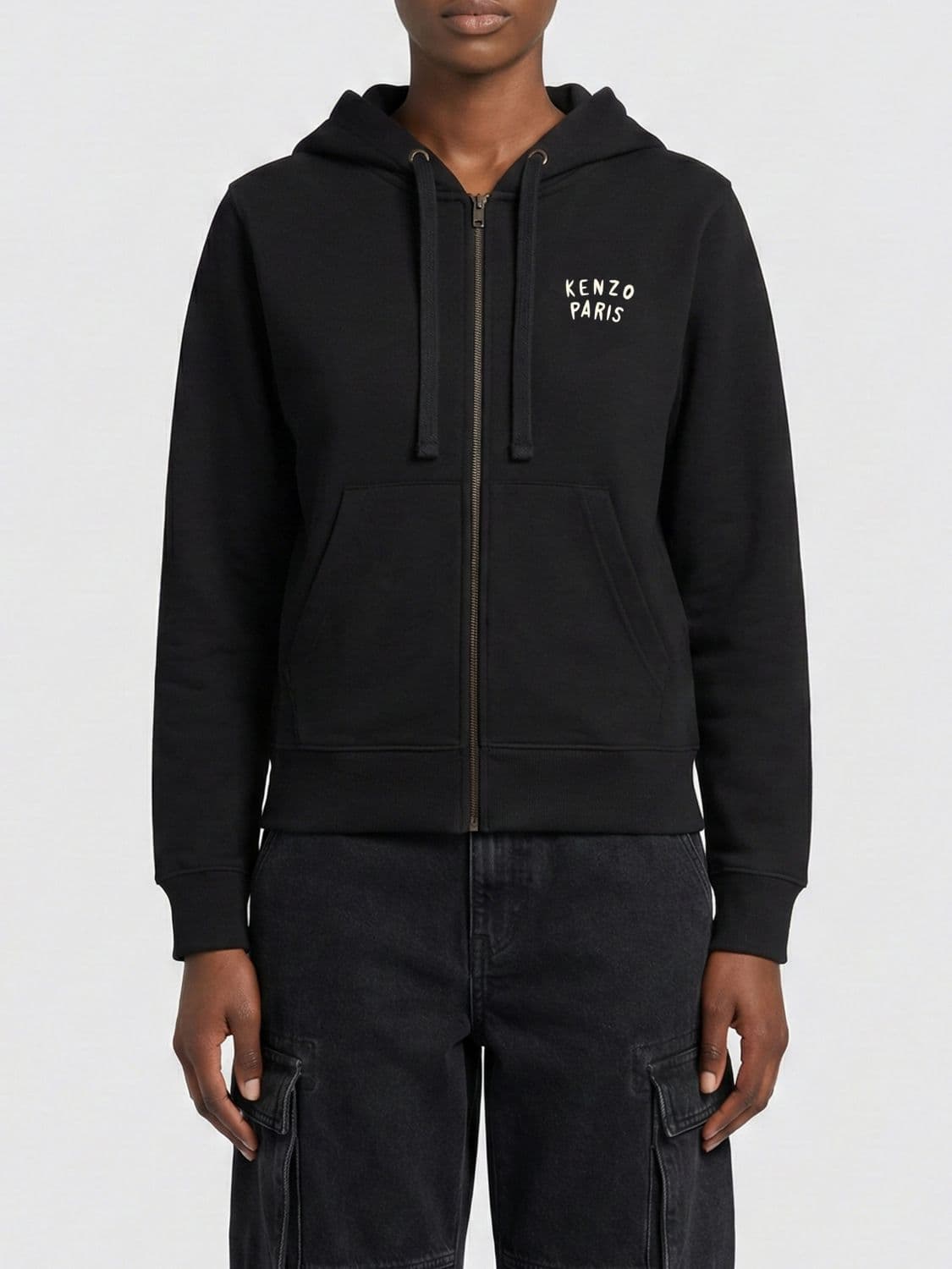 Kenzo Cotton Hoodie with Logo
