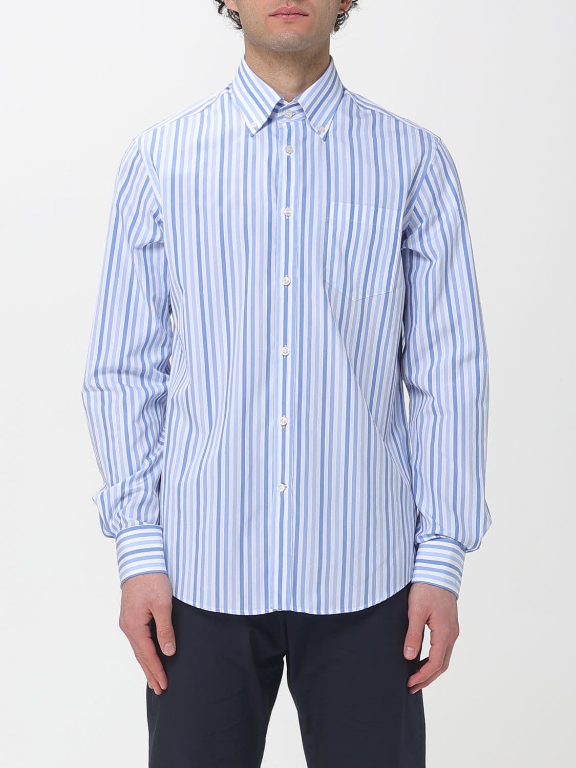 Paul & Shark Striped Cotton Shirt