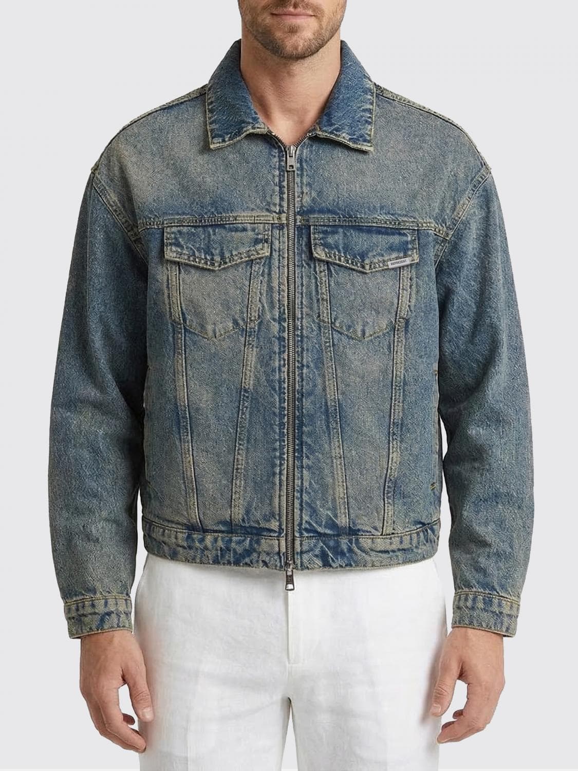 Represent Denim Jacket · L