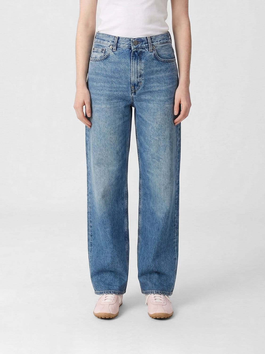 Haikure Korea Nordic Cotton Denim Jeans