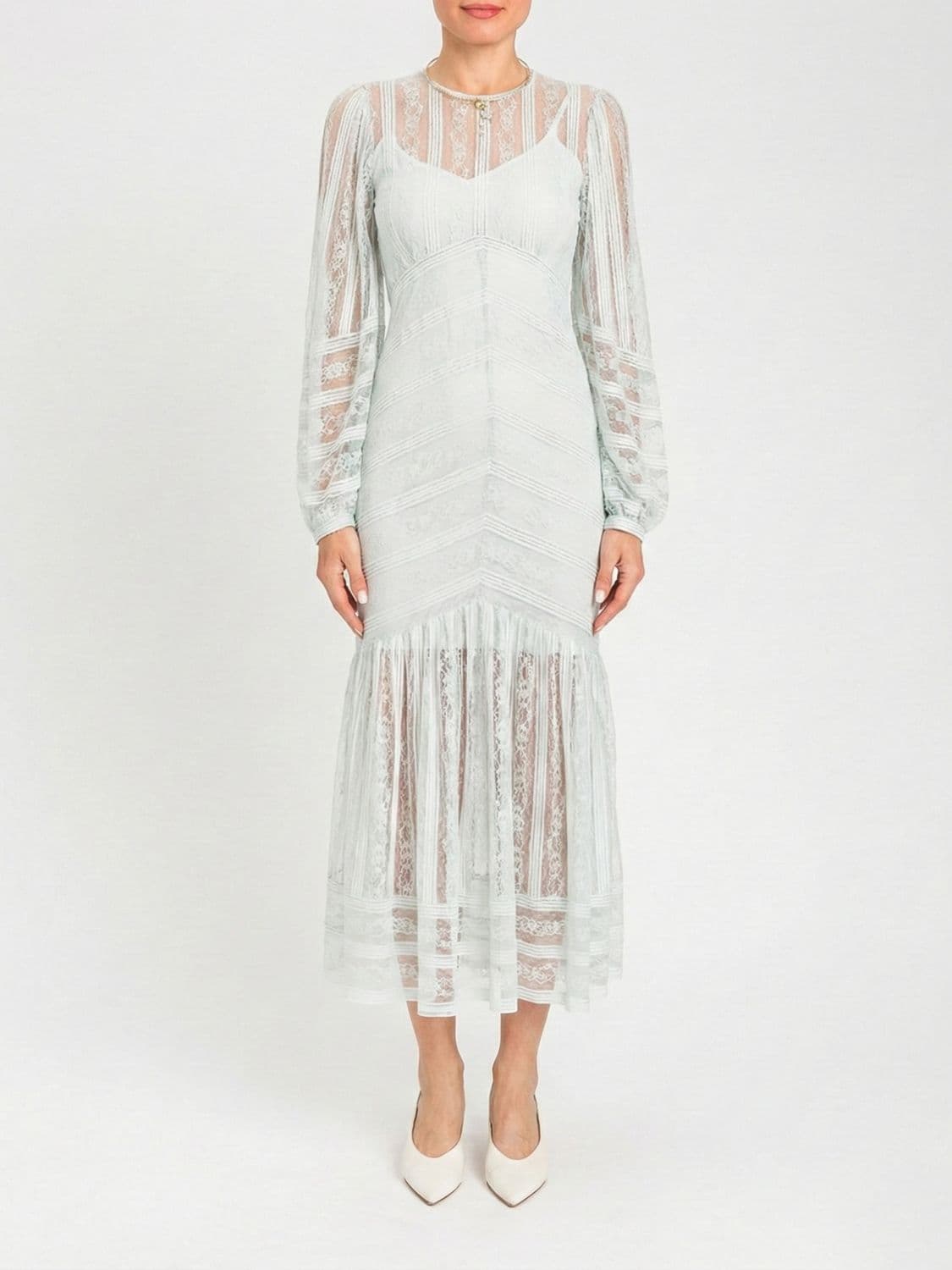 Twinset Lace Midi Dress