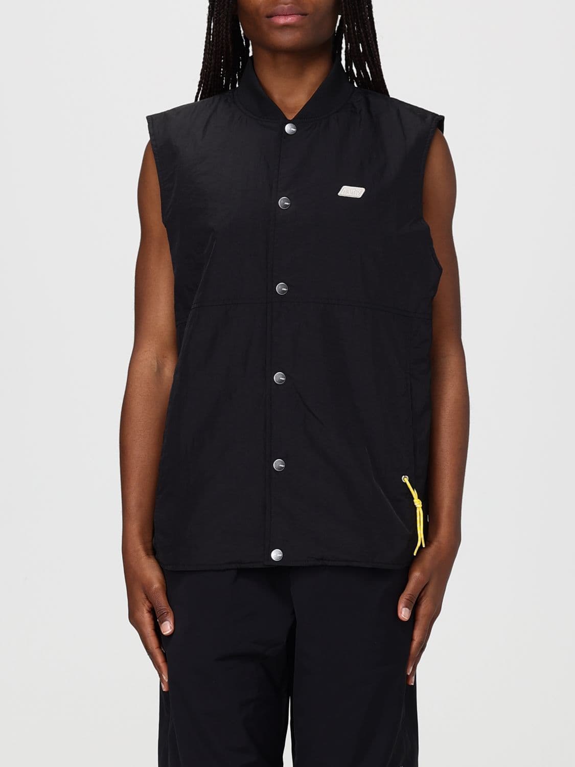 Autry Nylon Bomber Vest with Logo
