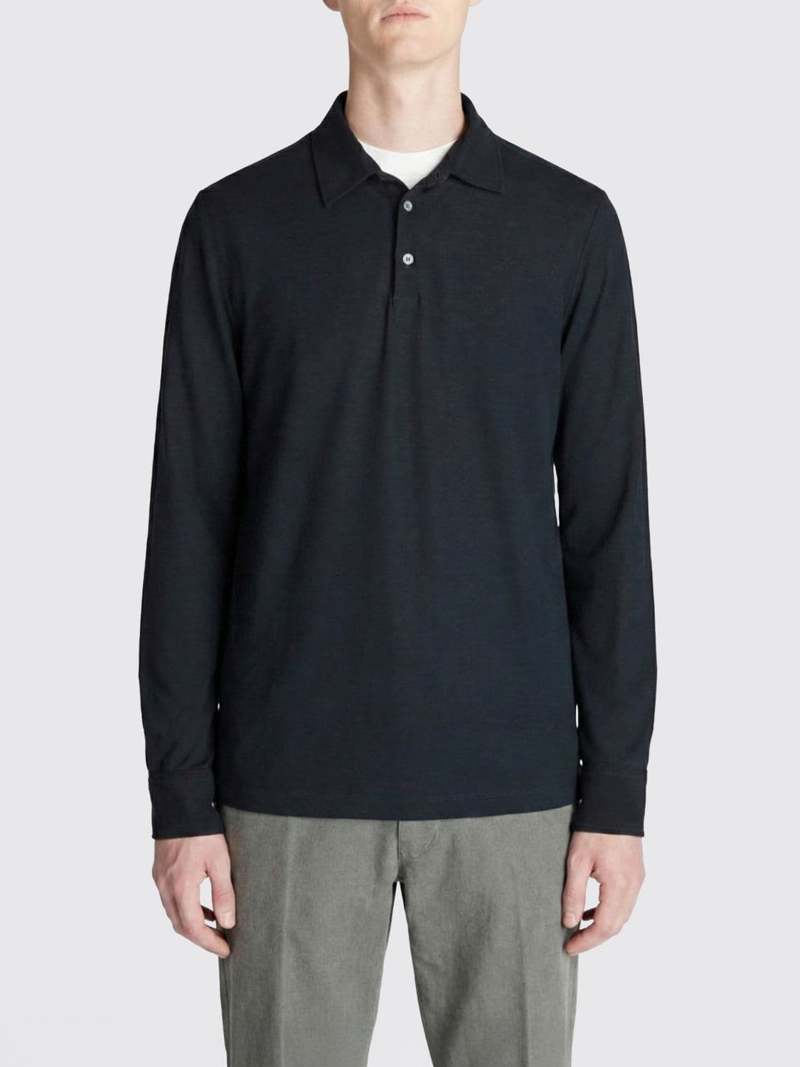 Zanone Cotton Polo Shirt