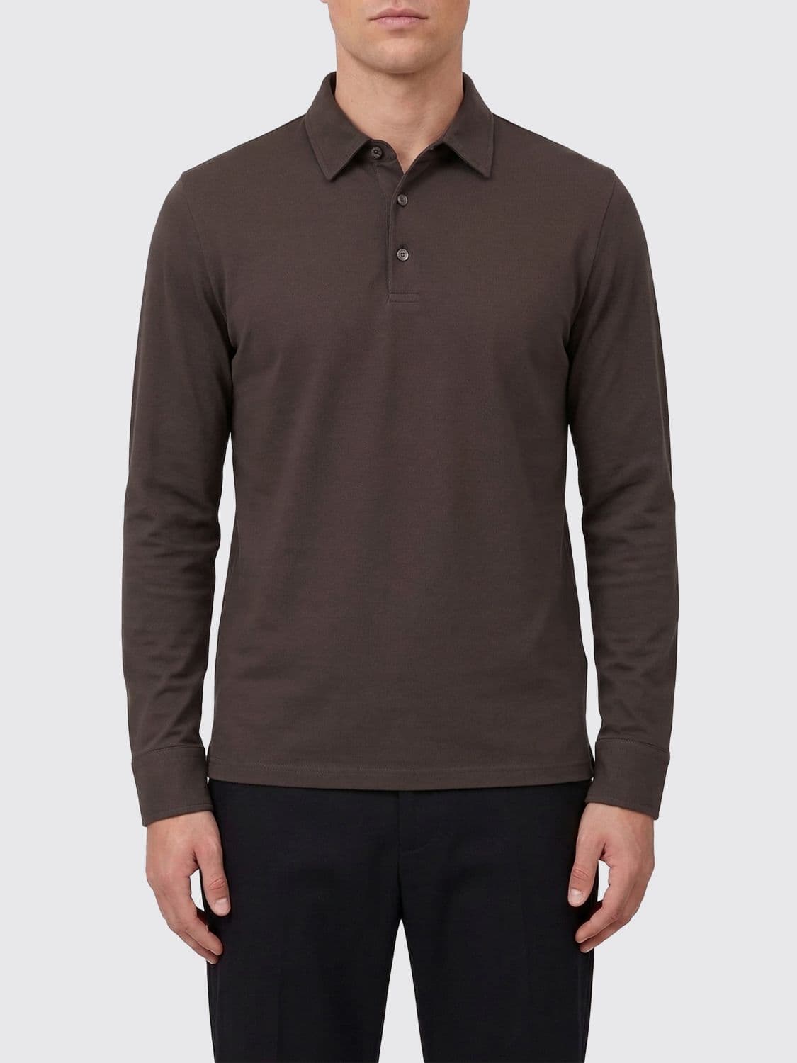 Zanone Cotton Polo Shirt · 56