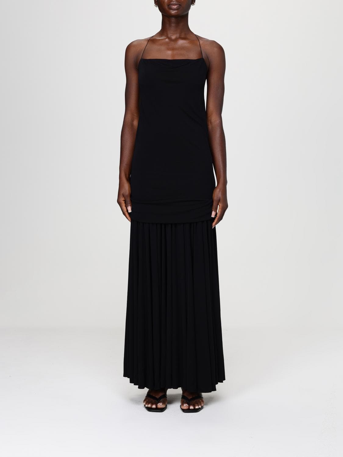 Jacquemus Long Draped Dress