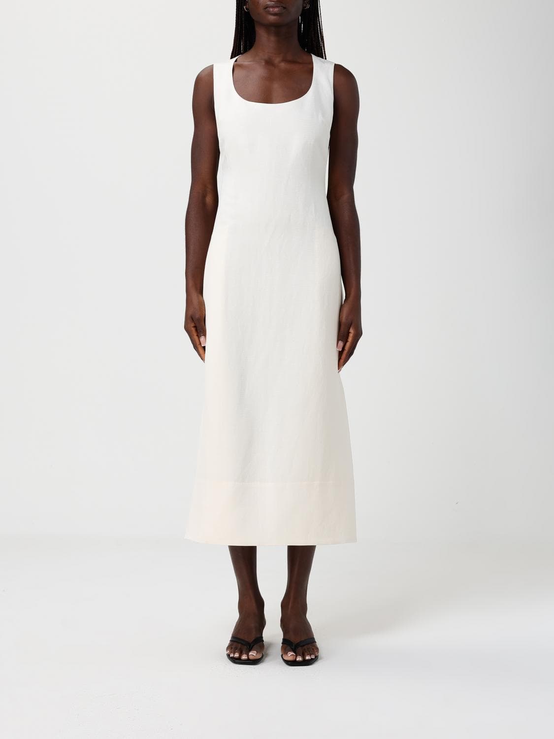 Jacquemus Polyester Midi Dress