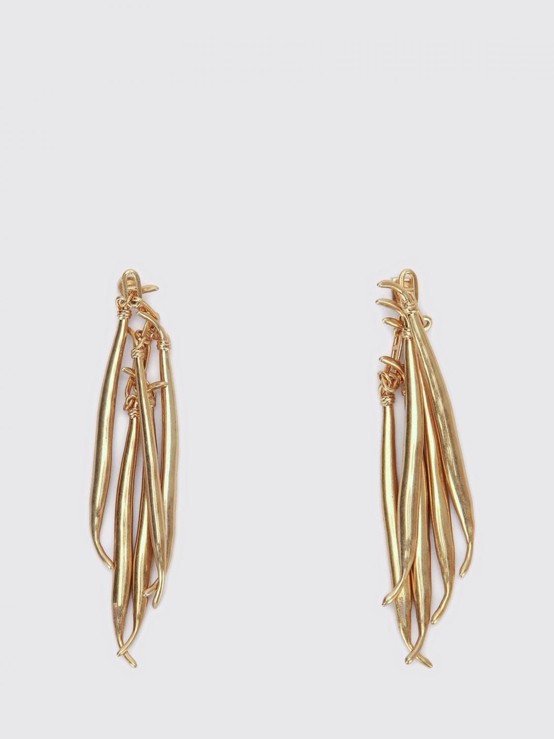 Jacquemus Haricots Brass Earrings