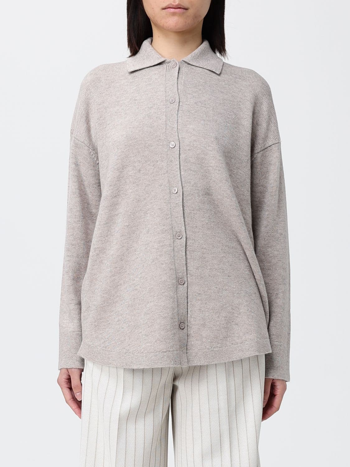 Max Mara Wool And Cashmere Polo Shirt · L