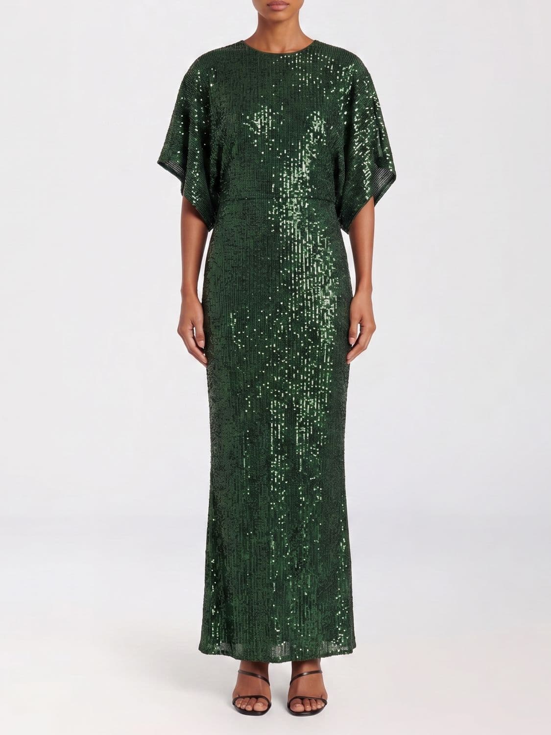 Norma Kamali Long Sequin Dress
